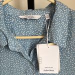 & Other Stories & Other Stories Light Blue Dotted Maxi Dress * no belt NEW Photo 2