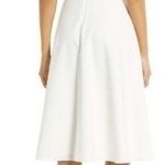 Black Halo  Carolina Midi Dress Pearl White Photo 1