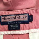 Vineyard Vines  Cotton Dayboard Pink Embroidered Blue Whale Print Shorts Womens 2 Photo 9