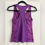 ASICS Vibrant Purple Motion Dry Workout Tank Top with built in sports bra SizeXS Photo 4