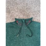 Victoria's Secret Vintage Victoria’s Secret Country Collection 1/4 Zip Pullover Floral Embroidered Photo 4