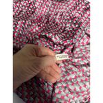 Walter Shirt Size 4 Pink Black Gray Silk Short Sleeve Pleated Corpcore Classic‎ Photo 10