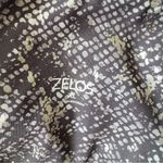 Zelos  XL Printed Shine Leggings Black Silver Gray NWT Photo 5