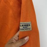 Vintage Lauren Ralph Lauren Marine Supply Wide Neck Orange pullover nautical Photo 2