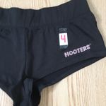 Hooters B46 #4 Girl Worn Rare Super Sexy Cheeky Uniform Shorts Black Size Xs Photo 1