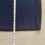 Philosophy  Pencil Skirt Navy Blue Size 8 Stretchy Bodycon Zip Closure EUC Photo 1