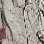 Sonoma White Denim Jacket Photo 1