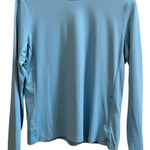 Hang Ten  Light Blue UV 50+ Sun Pocket Rash Guard Medium Beach Pool Stretch Photo 0