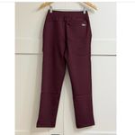 FIGS Tena FORMx Slim Tapered Scrub Pants in Burgundy, Size XXS Photo 9