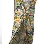 SheIn Curve Zebra Flamingo Print Coverup Dress Photo 1