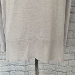 Time And Tru  women S scoopneck batwing loose fit longsleeve sweater white  Photo 2