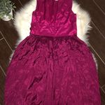 Spiegel  fuchsia dress with gemstones in waistline Photo 1
