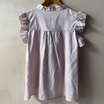 Light Pink & White Polka Dot LightWeight Blouse Size S EUC Photo 5