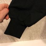 Beach Riot  Black Cropped Sweatshirt with Red Glitter Hearts, Size Large Photo 4