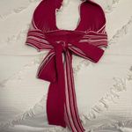 Amazon Pink Striped Top Photo 1