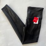 Spanx NWT faux leather high rise leggings large Photo 5