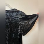 Gibsonlook NWT Elegant Black Velvet V Photo 7