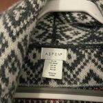 Aspen Fair Isle Wool Blend Cardigan Sweater Size M Photo 4
