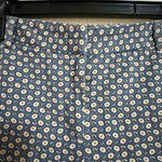 Topshop Blue and Cream Floral Skirt Photo 2