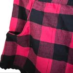 Free Press  Buffalo Plaid flannel shorts and top sleep set womens' size medium Photo 2