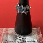 Bomb Party RBP6468 “Felling Alive” LC Spinel on Rhodium Size 7 Ring NWT Photo 3