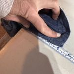 Old Navy High Rise Linen Blend Everyday shorts size 14 blue Large Chambray Photo 8