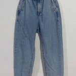 ZARA High-Waisted Paperbag Baggy Jeans Photo 1