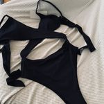 One Piece CHYRII Women's Sexy Criss Cross High Waisted Cut Out Monokini Swimsuit Photo 3