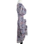 MISA Los Angeles Revolve  Calypso Dress Feathered Floral Size Small NWT Cut Out Photo 7
