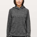 Lululemon Scuba Pullover Heathered Core Dark Grey Long Sleeve Athletic Top Sz 6 Photo 0