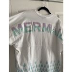 Spirit Jersey  Mermaid Shirt Womens Medium Oversized Relax Graphic Long Sleeve Photo 1