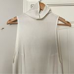 Reformation NWOT  Cali Ribbed Mock Neck Mini Dress White Photo 4