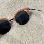 joe's jeans Light Pink Gunmetal Cateye Sunglasses NWT Photo 6