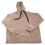 Under Armour Hoodie Womens Large Pink Loose Knit Rival Fleece Sweater Photo 1