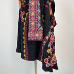 Johnny Was $598 NWOT Embroidered Floral Cardigan Multicolor Sweater Sz S Photo 4