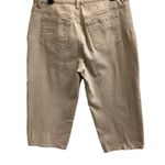 Gloria Vanderbilt  Women's Beige Capri Pants Size 12 - SKU 1163 Photo 1