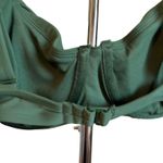 Kona Sol  Women's Olive Green Seamed Underwire Bikini Top - Size Large - NWT Photo 6