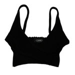 Cider  Black Ribbed‎ Crop Top streetwear y2k club festival concert Photo 0