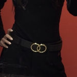 Macy's Black Belt  Gold Rings Photo 0