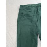 Pact Wide Leg Oversized Cropped Sweatpants Green Size Small Minimal Basics Photo 3