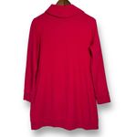 Tommy Hilfiger Cowl Neck Tunic Sweater Dress | Size S | Zipper Pockets | Logo Photo 3