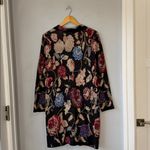 Soft Surroundings  Glasgow Sweater Coat Floral Photo 4