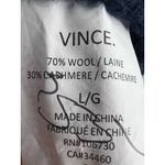 Vince  Wool and Cashmere Chunky Knit Top in Blue Large Photo 3