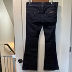 Hudson Jeans  Low Rise Dark Wash Bootcut Jeans Stretchy Y2K‎ Flap Pockets 30x32 Photo 2