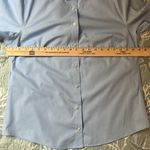 Short Sleeve Blue Oxford Dress Shirt Size M Photo 8