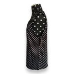 Sweet‎ Violet Womens Tank Sz S Black White Polka Dot Rhinestone Bling NEW Photo 4