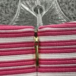 Lilly Pulitzer Briana Dress Pink White Striped Preppy Coastal Beach Women Small Photo 3