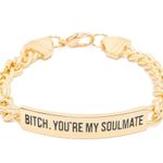 Frasier Sterling Euphoria Gold Bracelet NWT Photo 0