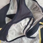 Reebok small grey gold build in bra athletic racerback tank top Photo 10