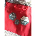 McKinley Aquamax Pro Windbreaker Jacket Small Red EUC (Allison Style In Hibiscus Photo 3